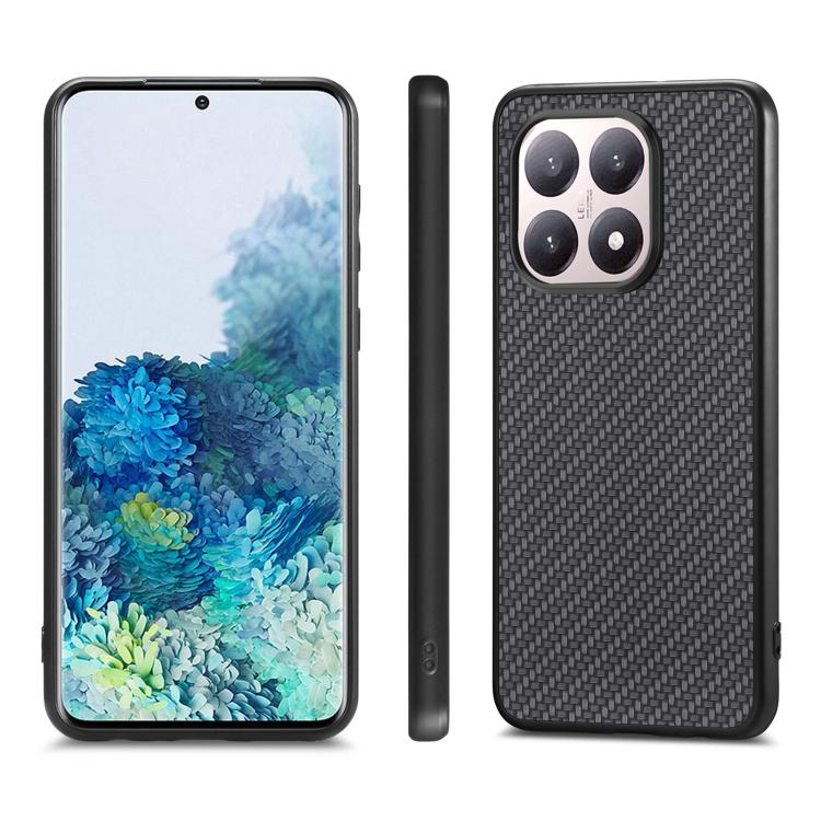 For Xiaomi 15T Carbon Fiber Texture Leather Back Cover Phone Case