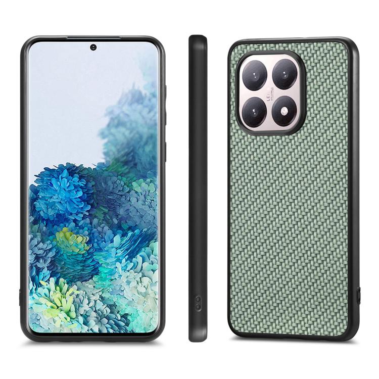 For Xiaomi 15T Carbon Fiber Texture Leather Back Cover Phone Case