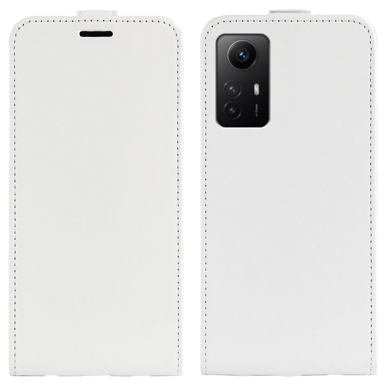 For Redmi Note 12S R64 Texture Single Vertical Flip Leather Phone Case