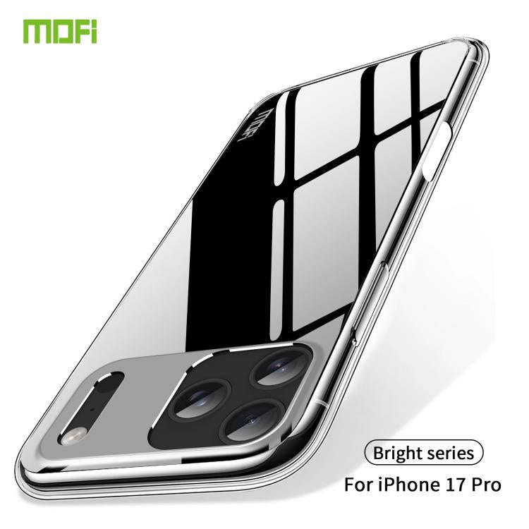 For iPhone 17 Pro MOFI Ming Series Ultra-thin TPU Phone Case - Transparent