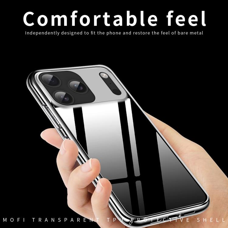 For iPhone 17 Pro Max MOFI Ming Series Ultra-thin TPU Phone Case - Transparent
