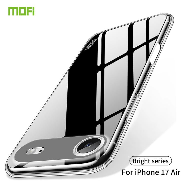 For iPhone Air MOFI Ming Series Ultra-thin TPU Phone Case - Transparent