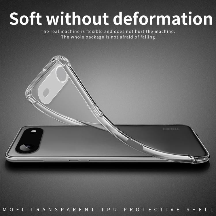 For iPhone Air MOFI Ming Series Ultra-thin TPU Phone Case - Transparent