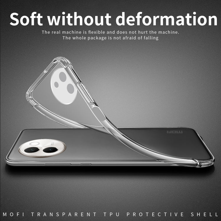 For vivo V30e MOFI Ming Series Ultra-thin TPU Phone Case - Transparent
