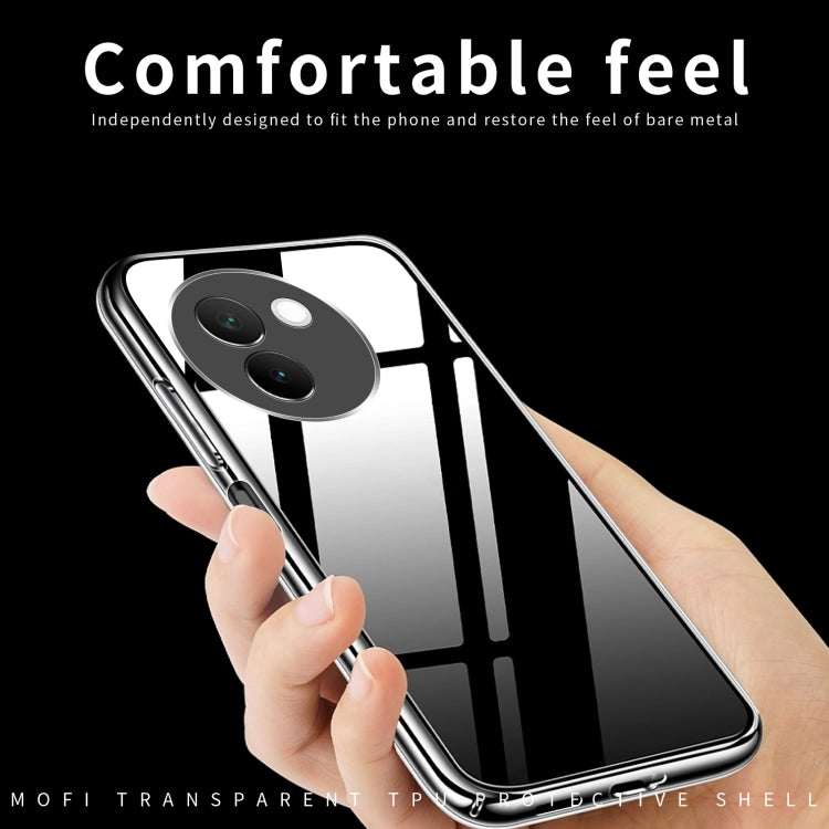 For vivo V30e MOFI Ming Series Ultra-thin TPU Phone Case - Transparent