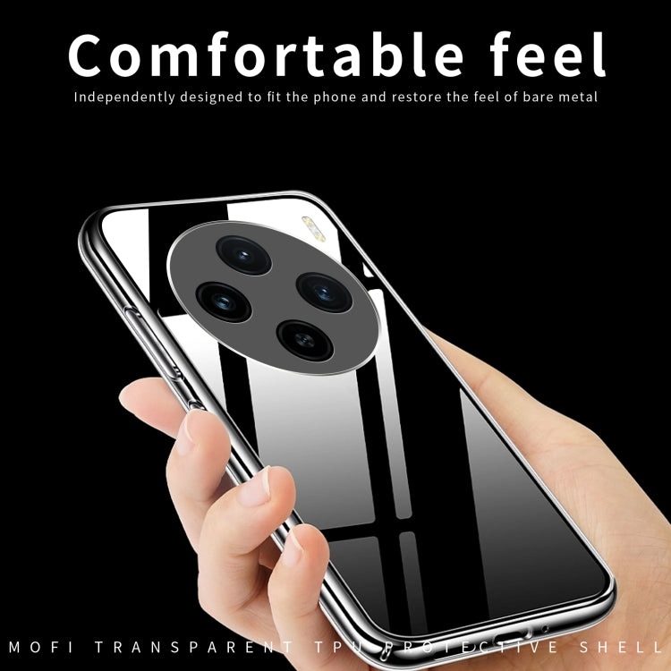 For vivo X100s MOFI Ming Series Ultra-thin TPU Phone Case - Transparent