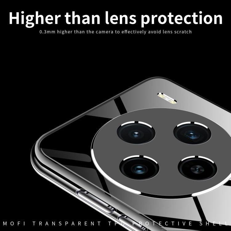 For vivo X100s MOFI Ming Series Ultra-thin TPU Phone Case - Transparent
