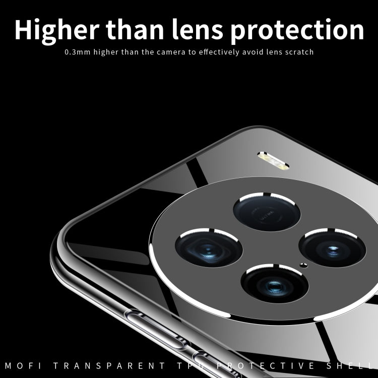 For vivo X100 Ultra MOFI Ming Series Ultra-thin TPU Phone Case - Transparent