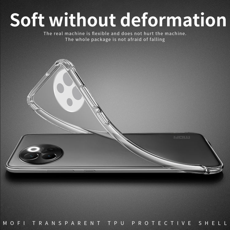 For vivo V40 Lite 5G MOFI Ming Series Ultra-thin TPU Phone Case - Transparent