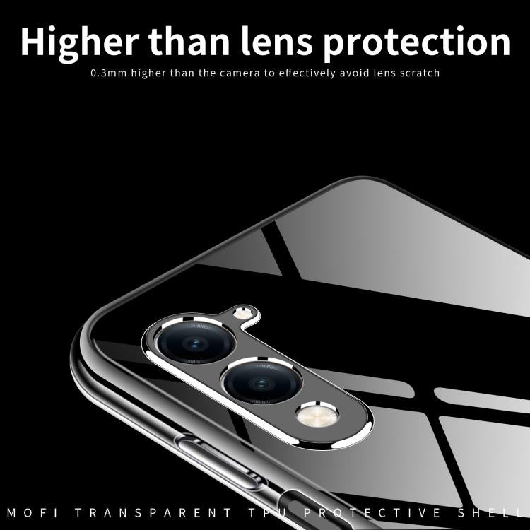 For vivo Y04 Global / Y29 5G MOFI Ming Series Ultra-thin TPU Phone Case - Transparent