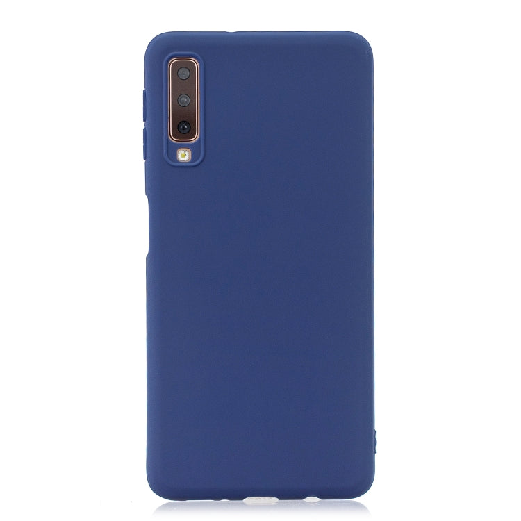 Frosted Solid Color TPU Protective Case for Galaxy A7 (2018) / A750 / A750F