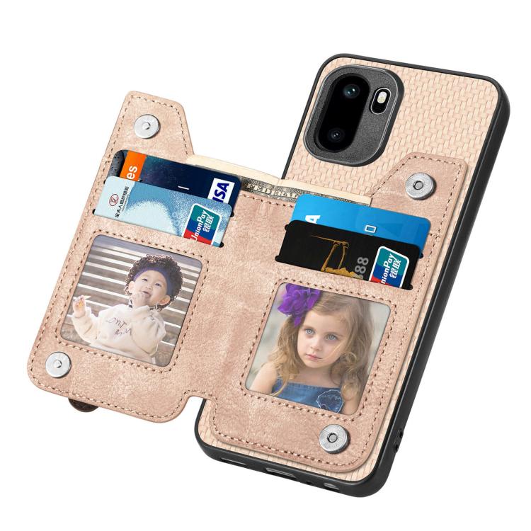 For OnePlus Ace 6 / 6T / 15R Carbon Fiber Horizontal Flip Zipper Wallet Phone Case