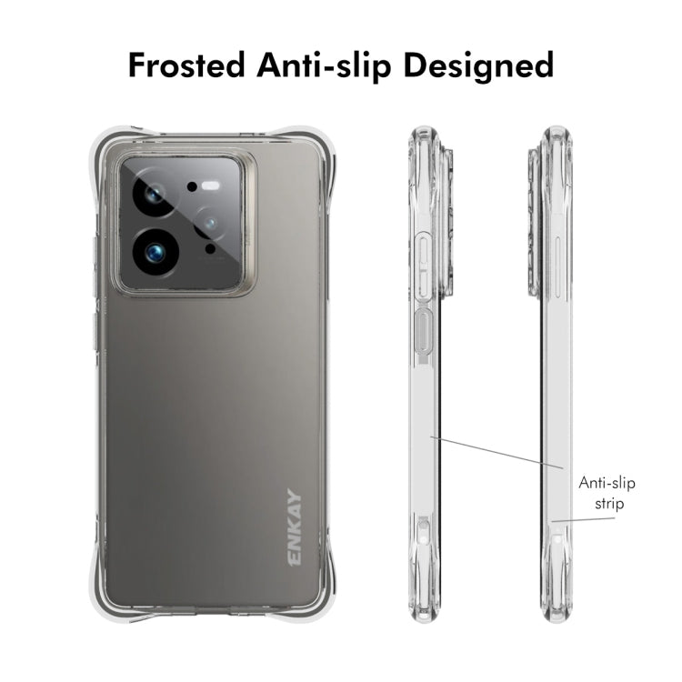 For Realme GT7 Pro 5G ENKAY Transparent TPU Shockproof Anti-slip Phone Case