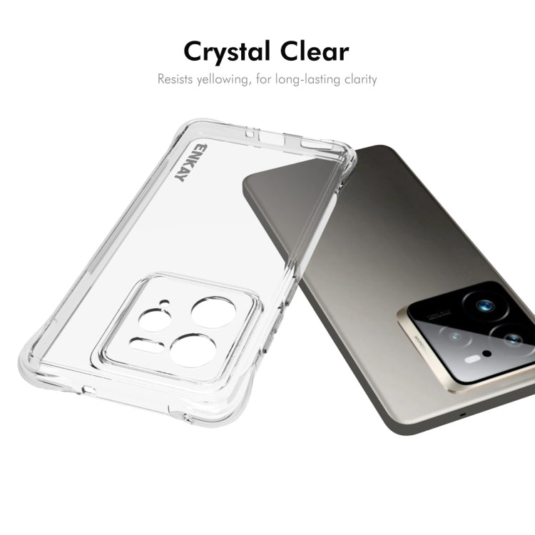 For Realme GT7 Pro 5G ENKAY Transparent TPU Shockproof Anti-slip Phone Case