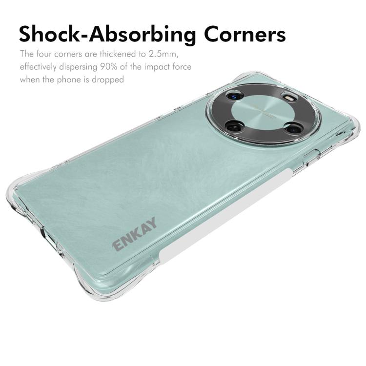 For Realme 14 Pro 5G ENKAY Transparent TPU Shockproof Anti-slip Phone Case