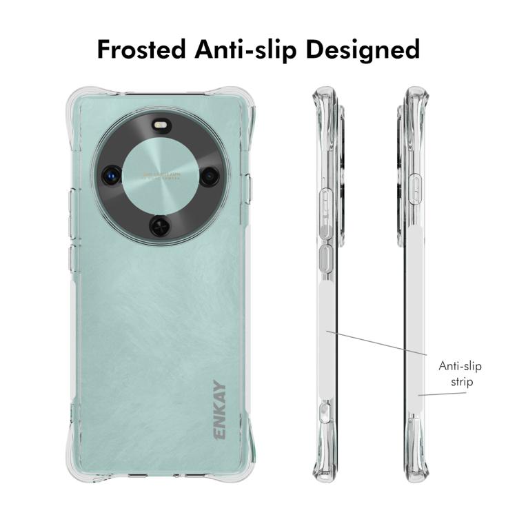 For Realme 14 Pro 5G ENKAY Transparent TPU Shockproof Anti-slip Phone Case