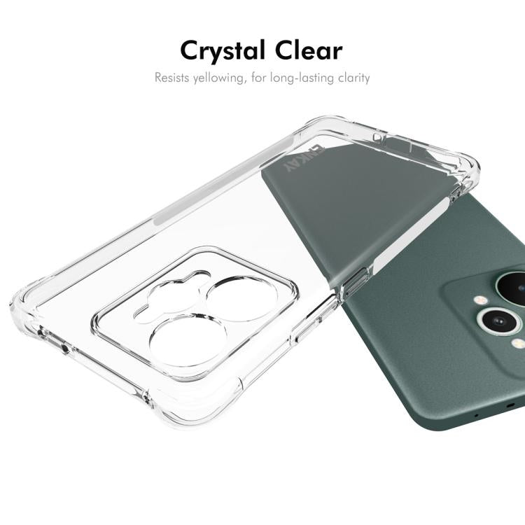 For Realme 15 5G Global ENKAY Transparent TPU Shockproof Anti-slip Phone Case