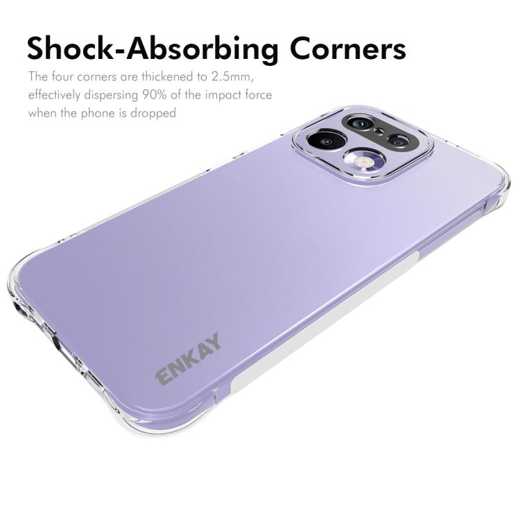For Realme 16 Pro 5G Global ENKAY Transparent TPU Shockproof Anti-slip Phone Case