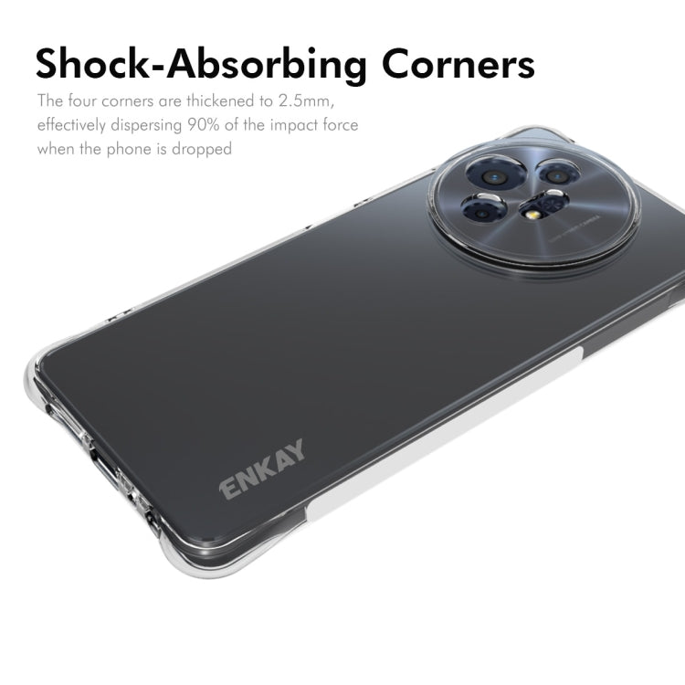 For TCL 50 XL / 50 XL Nxtpaper ENKAY Hat-Prince Transparent TPU Shockproof Phone Case