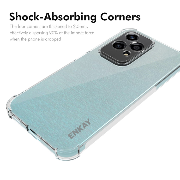 For Honor 200 Lite Global ENKAY Hat-Prince Transparent TPU Shockproof Phone Case