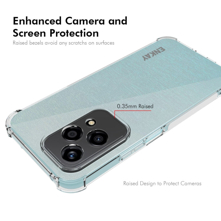 For Honor 200 Lite Global ENKAY Hat-Prince Transparent TPU Shockproof Phone Case