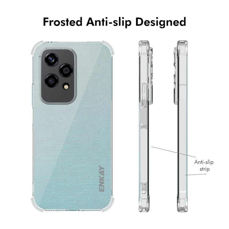 For Honor 200 Lite Global ENKAY Hat-Prince Transparent TPU Shockproof Phone Case