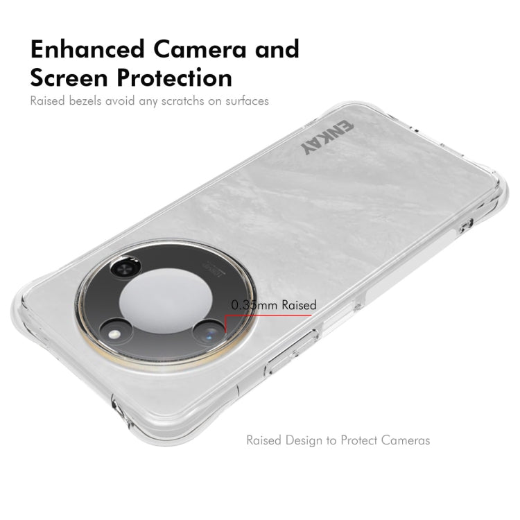 For Honor X60 ENKAY Hat-Prince Transparent TPU Shockproof Phone Case