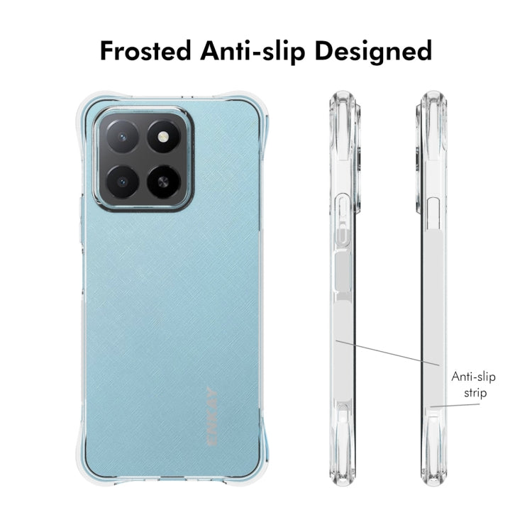 For Honor X5b 4G / X5b Plus 4G Global ENKAY Hat-Prince Transparent TPU Shockproof Phone Case