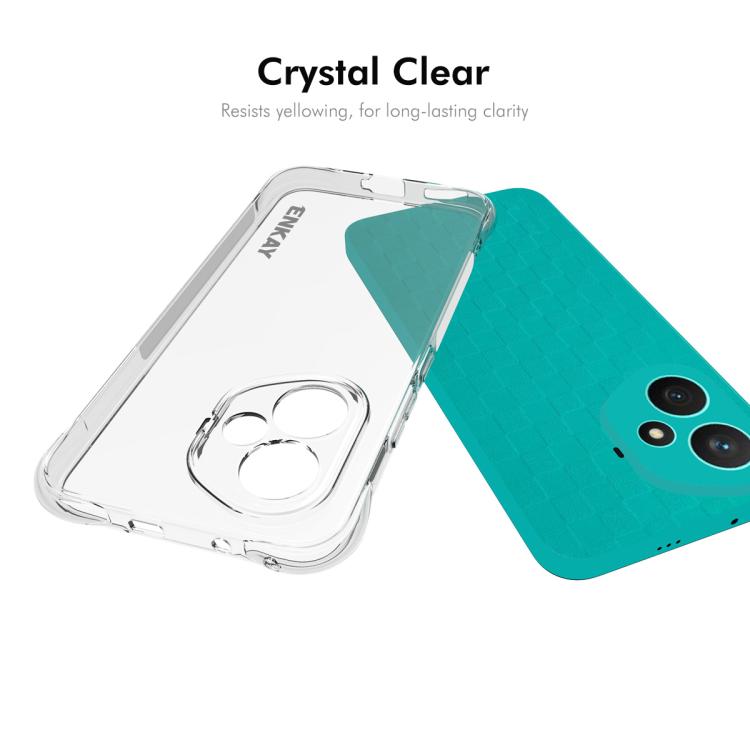 For Honor 400 5G Global 156.5mm ENKAY Hat-Prince Transparent TPU Shockproof Phone Case