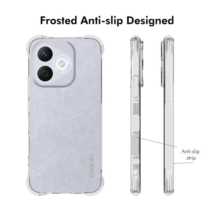 For Honor 400 Lite Global ENKAY Hat-Prince Transparent TPU Shockproof Phone Case