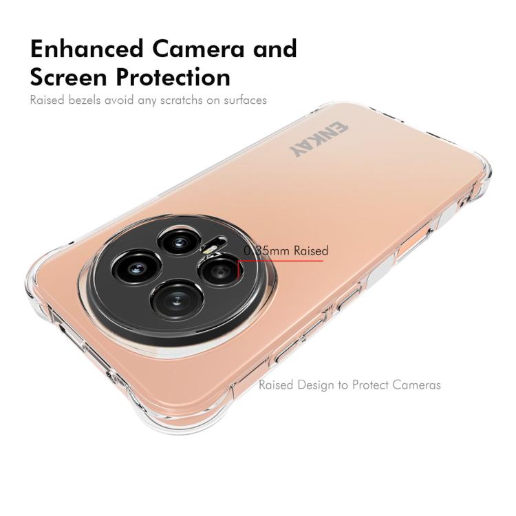 For Honor Magic8 ENKAY Hat-Prince Transparent TPU Shockproof Phone Case