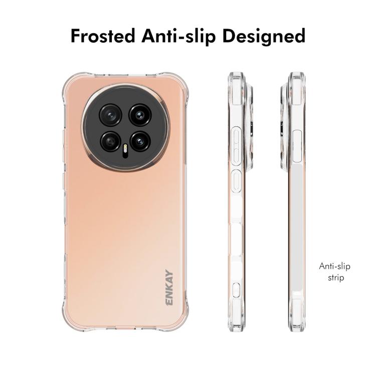 For Honor Magic8 ENKAY Hat-Prince Transparent TPU Shockproof Phone Case