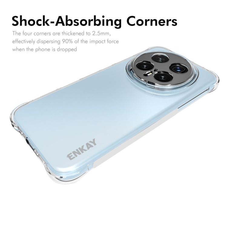 For Honor Magic8 Pro ENKAY Hat-Prince Transparent TPU Shockproof Phone Case