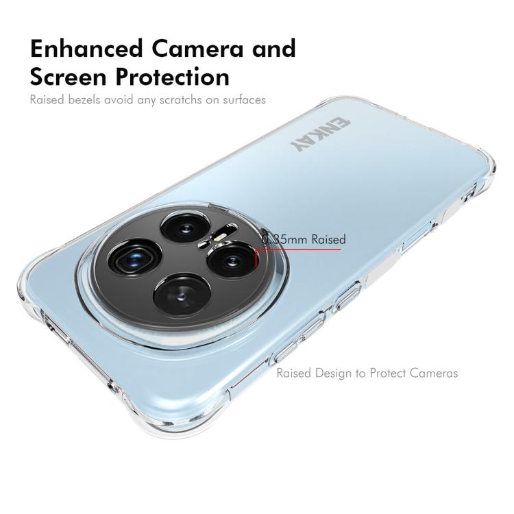 For Honor Magic8 Pro ENKAY Hat-Prince Transparent TPU Shockproof Phone Case