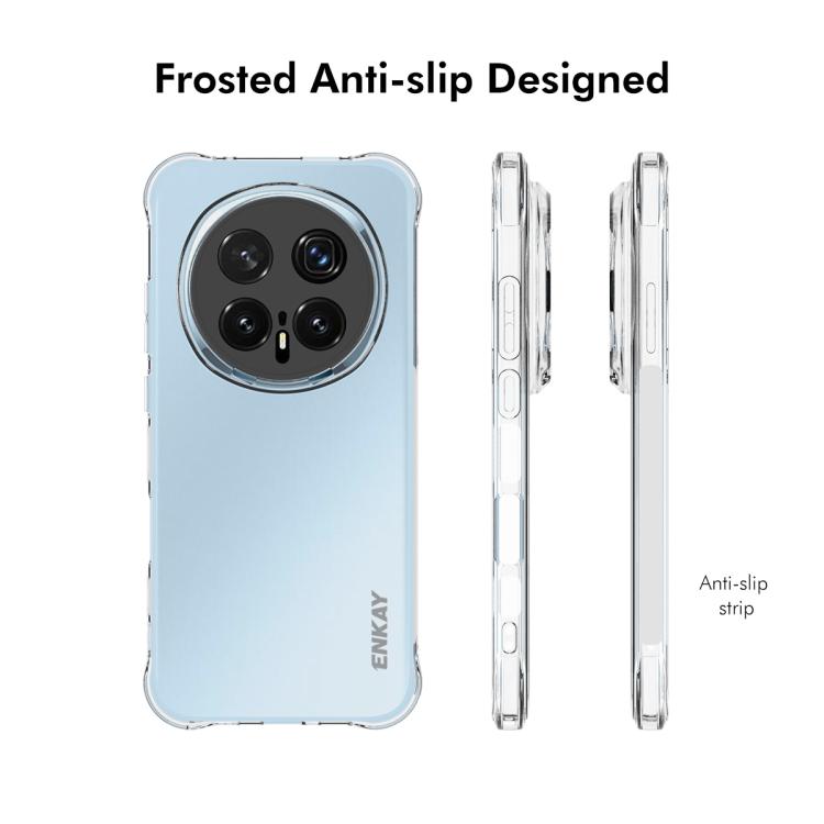 For Honor Magic8 Pro ENKAY Hat-Prince Transparent TPU Shockproof Phone Case