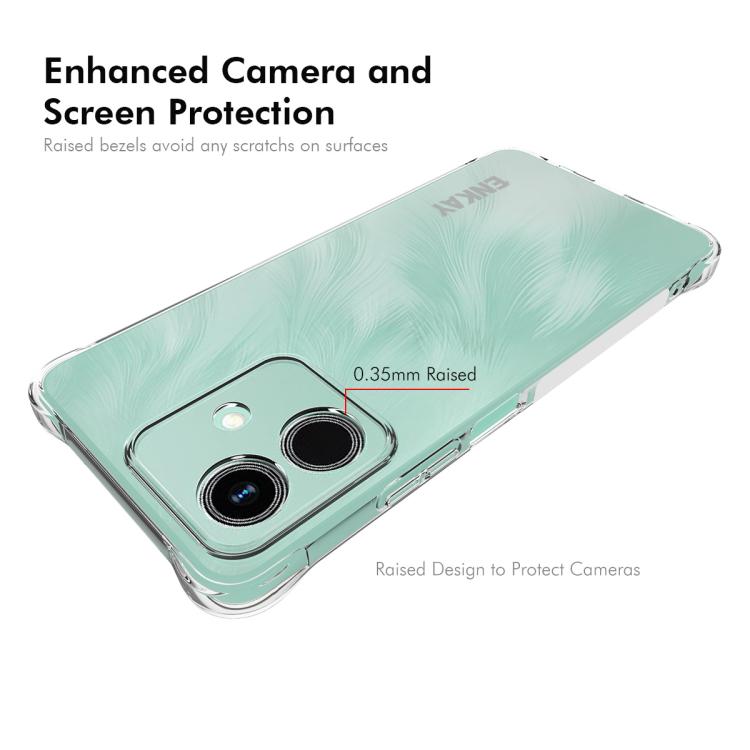 For Honor Play10 4G Global ENKAY Hat-Prince Transparent TPU Shockproof Phone Case