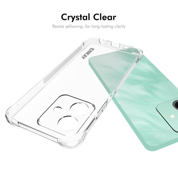 For Honor Play10 4G Global ENKAY Hat-Prince Transparent TPU Shockproof Phone Case