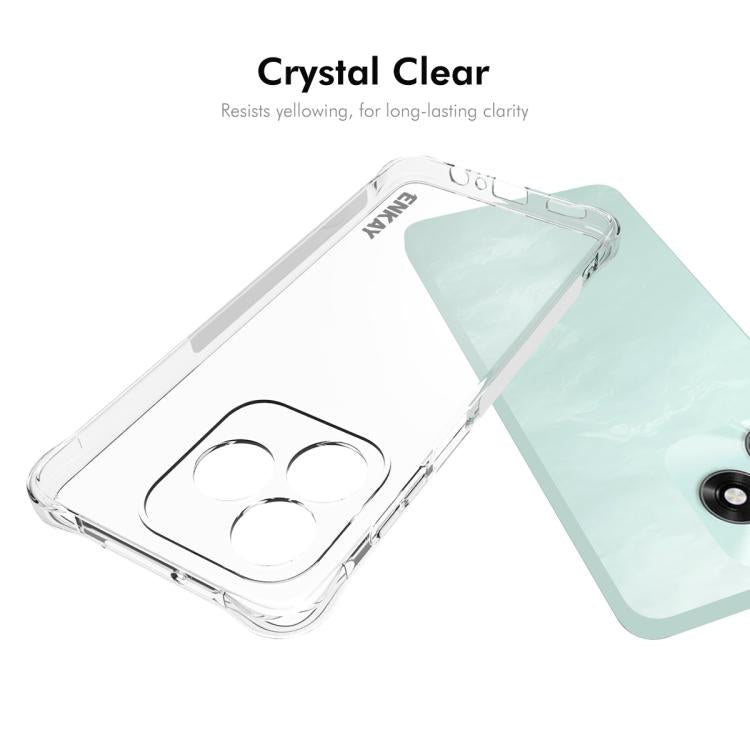 For Honor X5c / X5c Plus / Play10A ENKAY Hat-Prince Transparent TPU Shockproof Phone Case