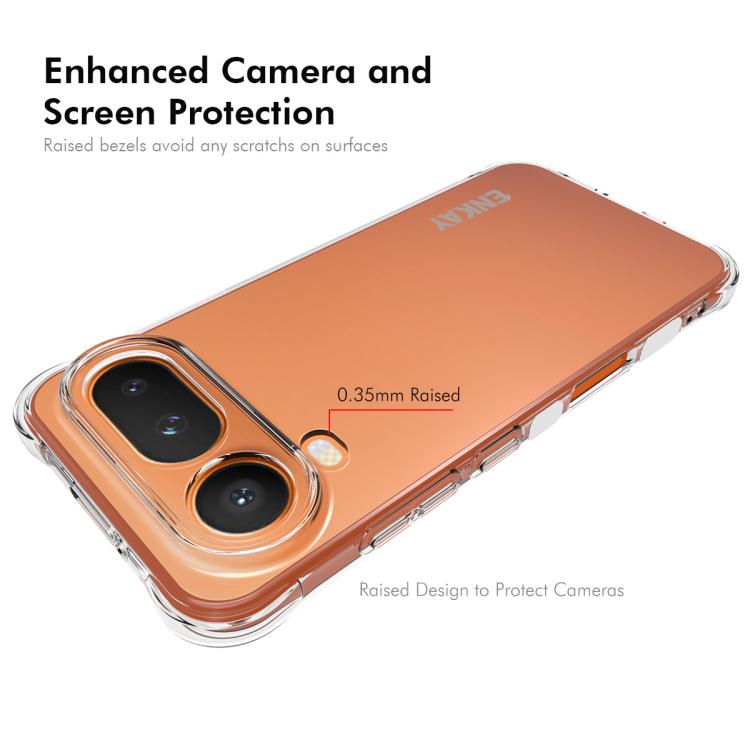 For Honor Magic8 Pro Air 5G ENKAY Hat-Prince Transparent TPU Shockproof Phone Case