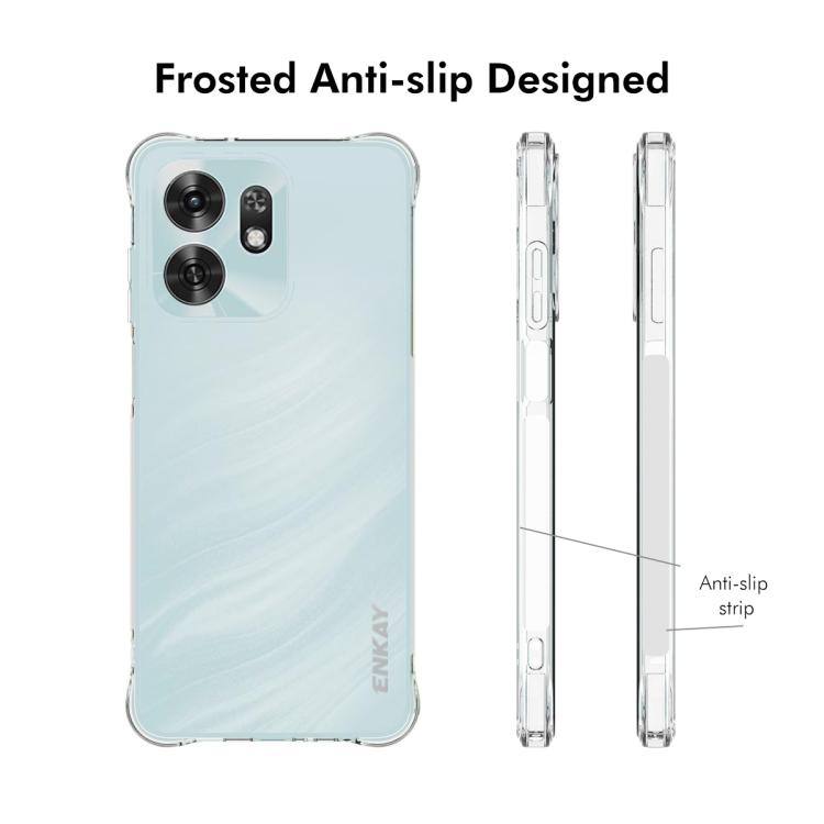 For Honor X6d / Play 60A 5G ENKAY Hat-Prince Transparent TPU Shockproof Phone Case
