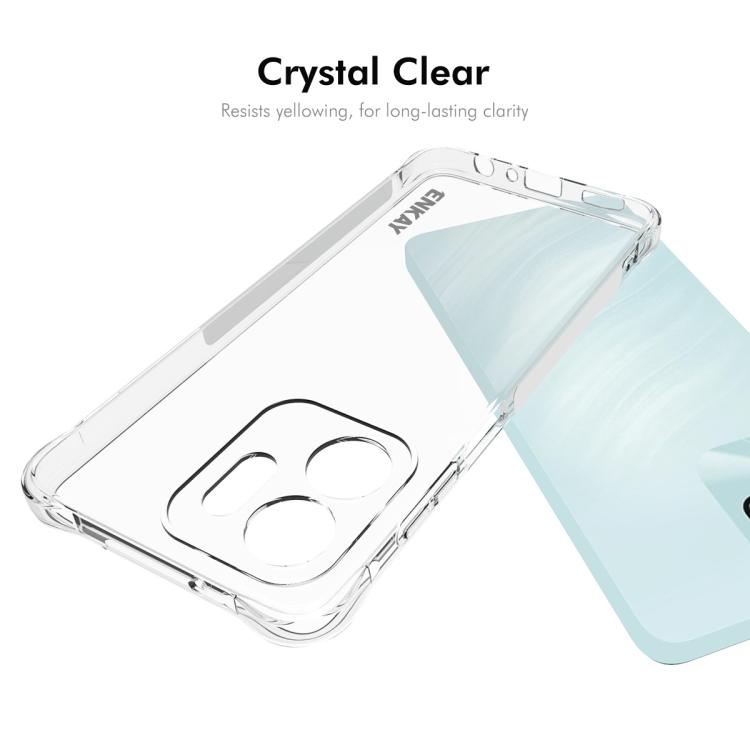 For Honor X6d / Play 60A 5G ENKAY Hat-Prince Transparent TPU Shockproof Phone Case