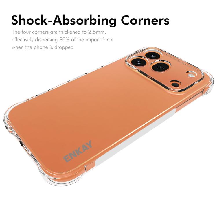 For Honor 600 Pro Global ENKAY Hat-Prince Transparent TPU Shockproof Phone Case