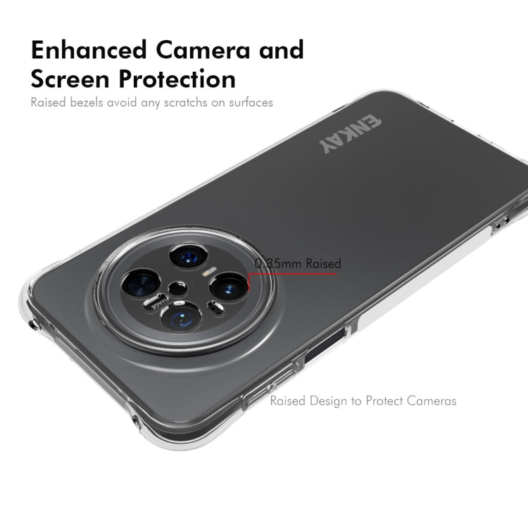 For Huawei Mate 70 ENKAY Hat-Prince Transparent TPU Shockproof Phone Case