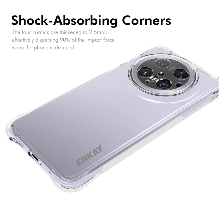 For Huawei Mate 70 Pro ENKAY Hat-Prince Transparent TPU Shockproof Phone Case