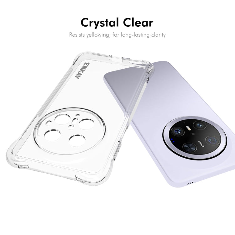 For Huawei Mate 70 Pro ENKAY Hat-Prince Transparent TPU Shockproof Phone Case