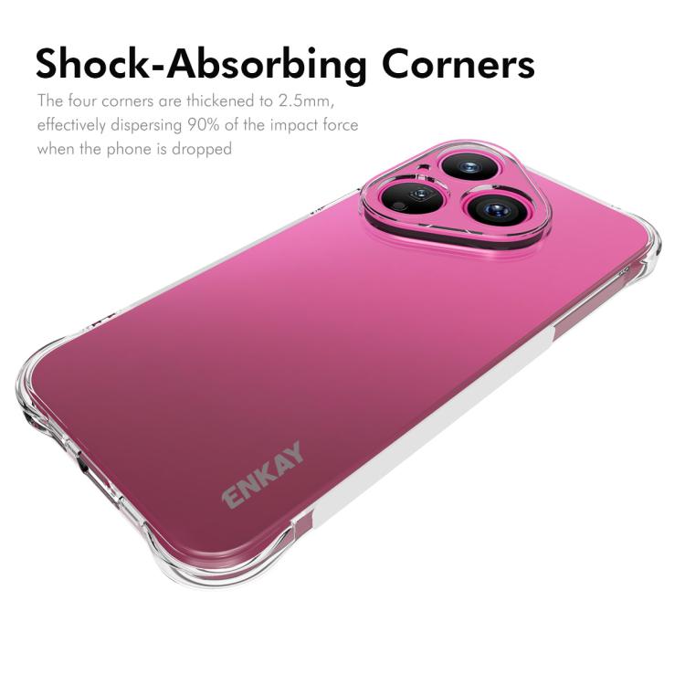 For Huawei Pura 80 ENKAY Hat-Prince Transparent TPU Shockproof Phone Case