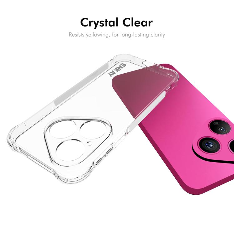 For Huawei Pura 80 ENKAY Hat-Prince Transparent TPU Shockproof Phone Case