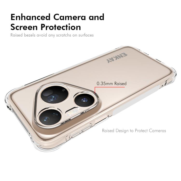 For Huawei Pura 90 Pro Max 5G ENKAY Hat-Prince Transparent TPU Shockproof Phone Case