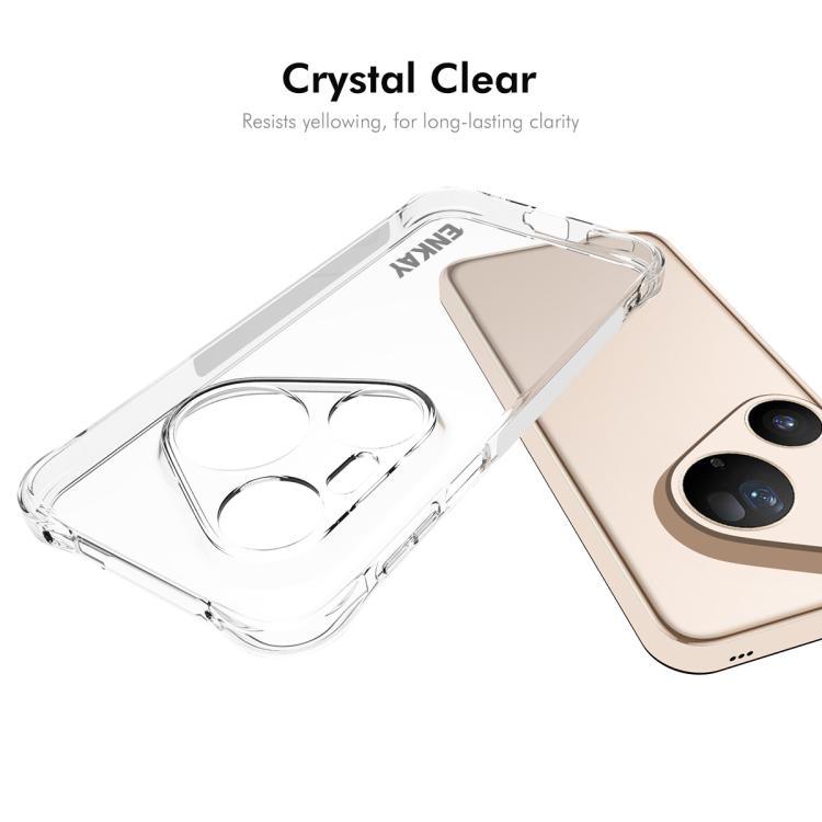 For Huawei Pura 90 Pro Max 5G ENKAY Hat-Prince Transparent TPU Shockproof Phone Case