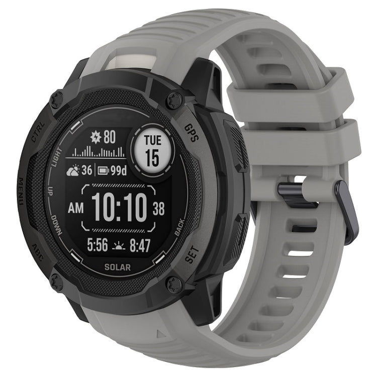 For Garmin Instinct 2X Sports Silicone Replacement Watch Band